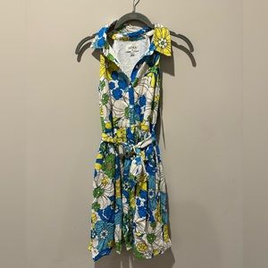 Aura Sleeveless Dress with Belt (Small)